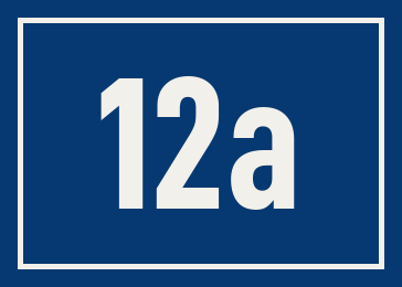 Hausnummer 12a