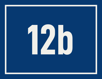 Hausnummer 12b