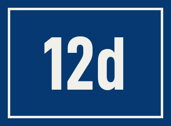 Hausnummer 12d