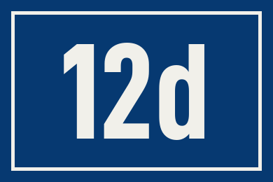Hausnummer 12d