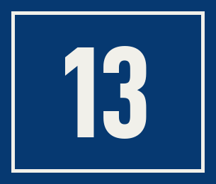 Hausnummer 13