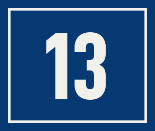 Hausnummer 13