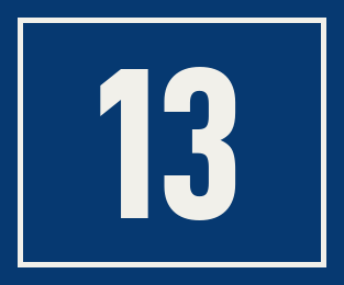 Hausnummer 13