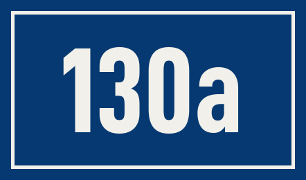 Hausnummer 130a