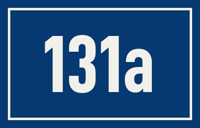 Hausnummer 131a