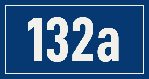 Hausnummer 132a