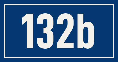 Hausnummer 132b