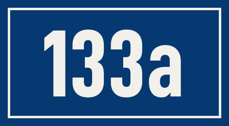 Hausnummer 133a