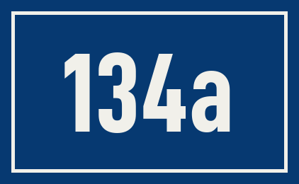 Hausnummer 134a