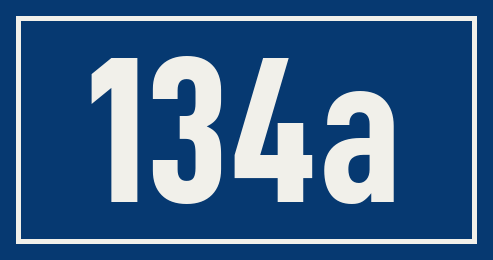 Hausnummer 134a