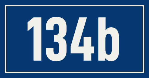 Hausnummer 134b