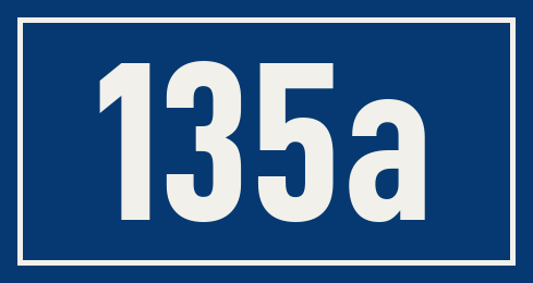 Hausnummer 135a