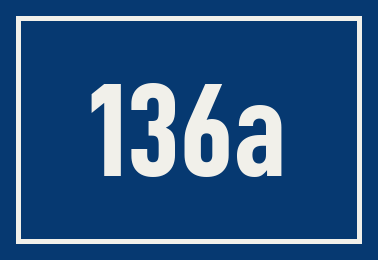 Hausnummer 136a
