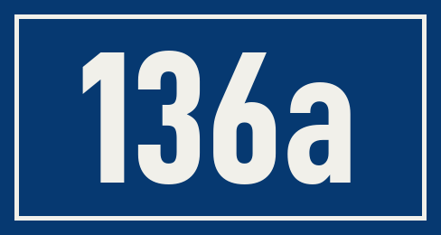 Hausnummer 136a
