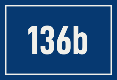 Hausnummer 136b