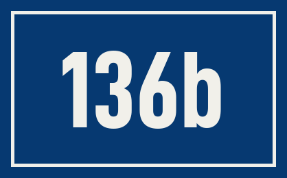 Hausnummer 136b
