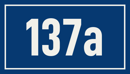 Hausnummer 137a
