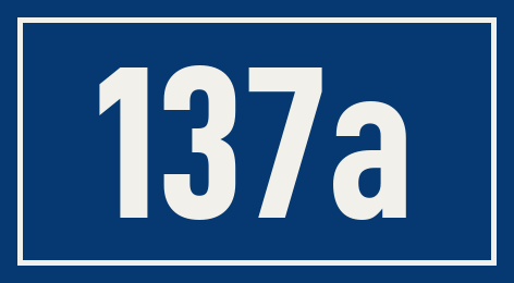Hausnummer 137a