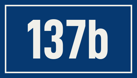 Hausnummer 137b