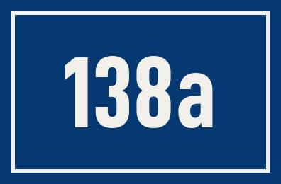 Hausnummer 138a