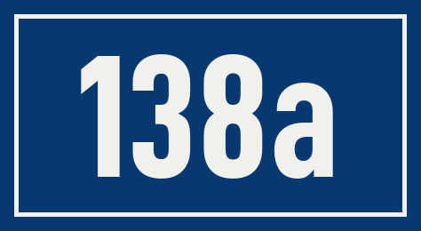 Hausnummer 138a