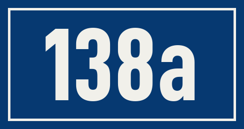 Hausnummer 138a