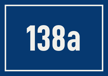 Hausnummer 138a