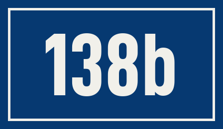 Hausnummer 138b