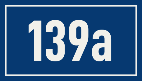 Hausnummer 139a