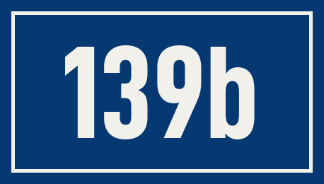 Hausnummer 139b