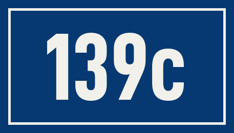 Hausnummer 139c