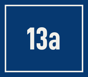 Hausnummer 13a