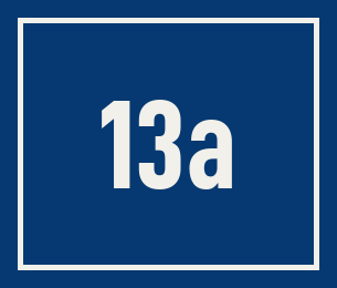 Hausnummer 13a