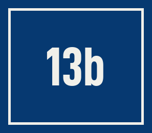 Hausnummer 13b