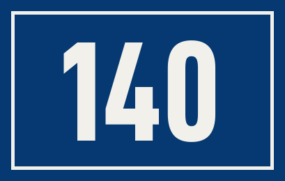 Hausnummer 140