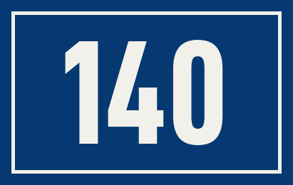 Hausnummer 140