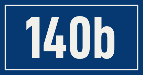 Hausnummer 140b