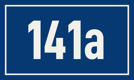 Hausnummer 141a