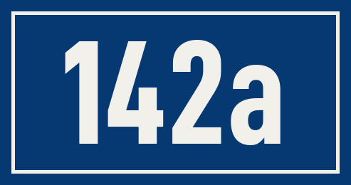 Hausnummer 142a