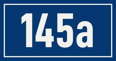 Hausnummer 145a