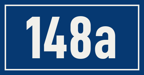 Hausnummer 148a