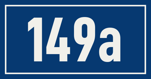 Hausnummer 149a