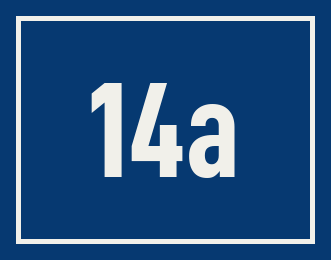 Hausnummer 14a