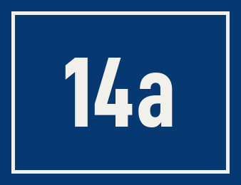 Hausnummer 14a