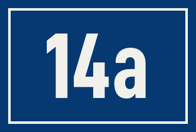 Hausnummer 14a