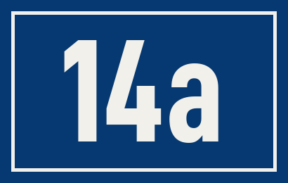 Hausnummer 14a