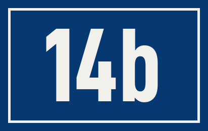 Hausnummer 14b