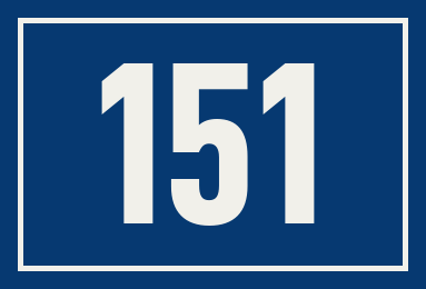 Hausnummer 151