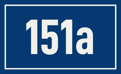 Hausnummer 151a