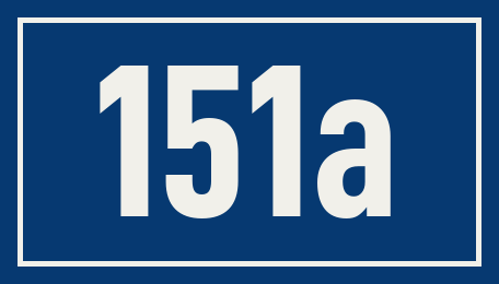 Hausnummer 151a